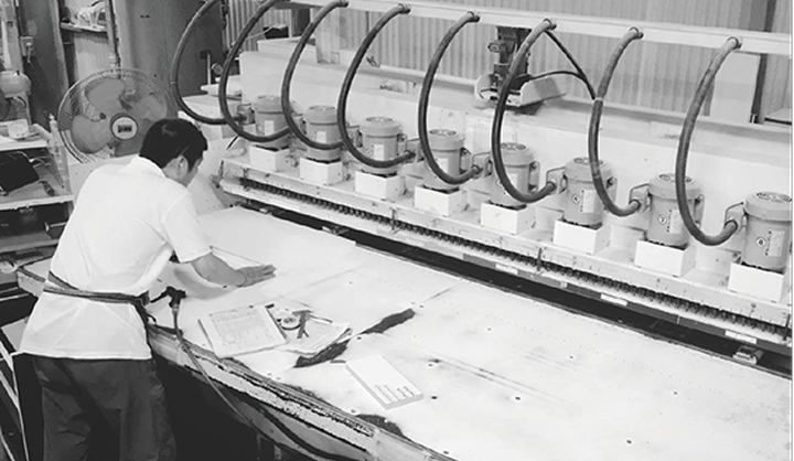 System32導入による製造工程の様子